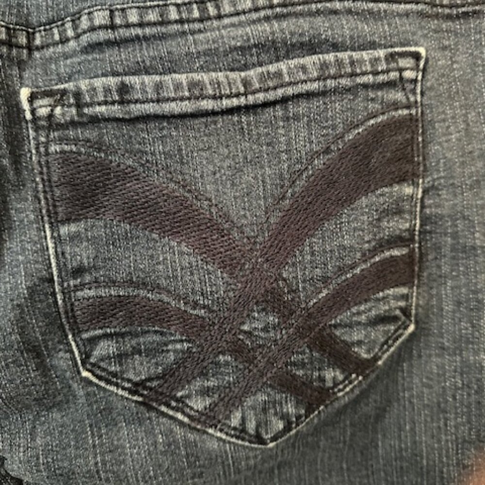 NYDJ Blue jeans with embroidered back pockets-Plus size 20W